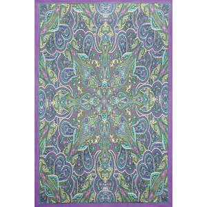 3D Kaleidoscope Paisley Tapestry 60x90" by Sunshine Joy